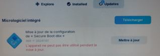 erreur logiciel de mise a jour de Zorin